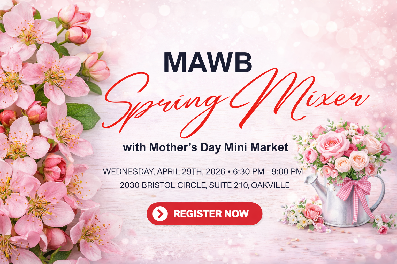 MAWB Spring Mixer with Mother's Day Mini Market 7 MAWB Spring Mixer